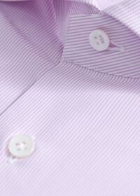 Paul Stuart Pink Micro Stripe Dress Shirt, thumbnail 2