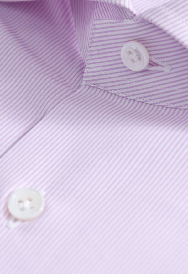 Paul Stuart Pink Micro Stripe Dress Shirt, image 2