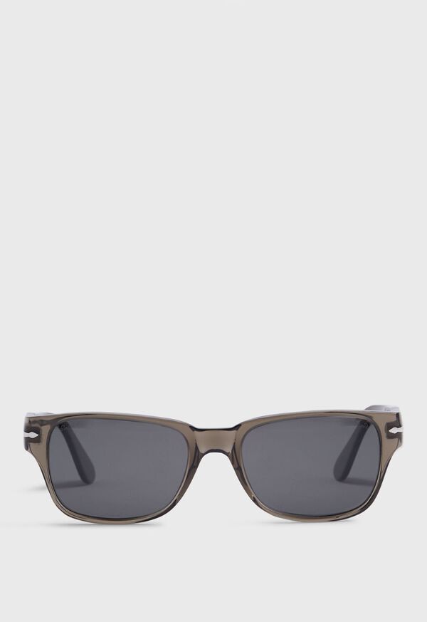 Paul Stuart Persol® Transparent Grey Sunglasses, image 1