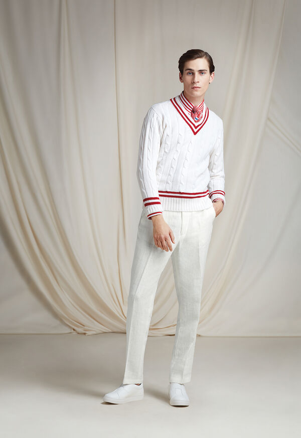 Paul Stuart The Tennis Sweater Look, image 1