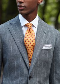 Paul Stuart Broadcloth Cotton Dress Shirt with French Cuff, thumbnail 3