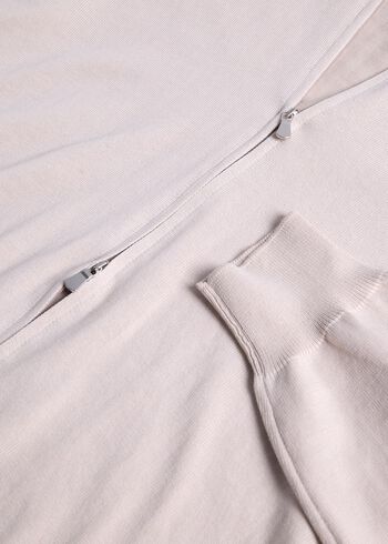Paul Stuart Cotton Double Zip Cardigan