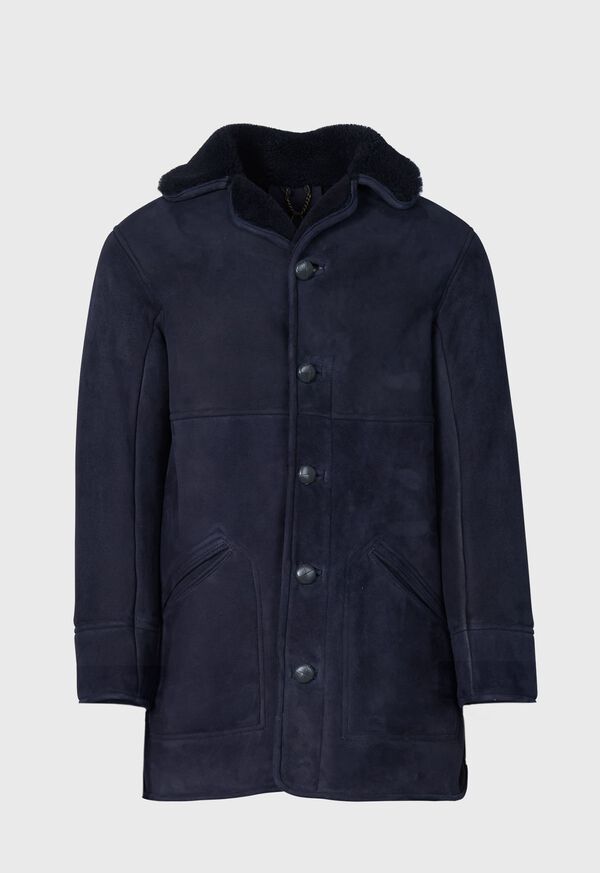 Paul Stuart Shearling Coat, image 1