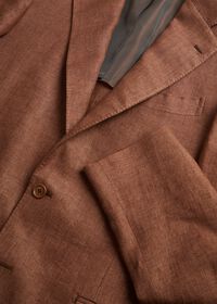Paul Stuart Brown Linen Jacket, thumbnail 2