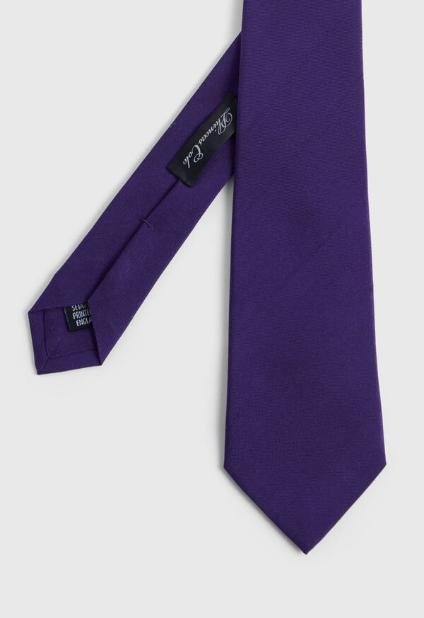Paul Stuart Silk Shantung Tie, image 1