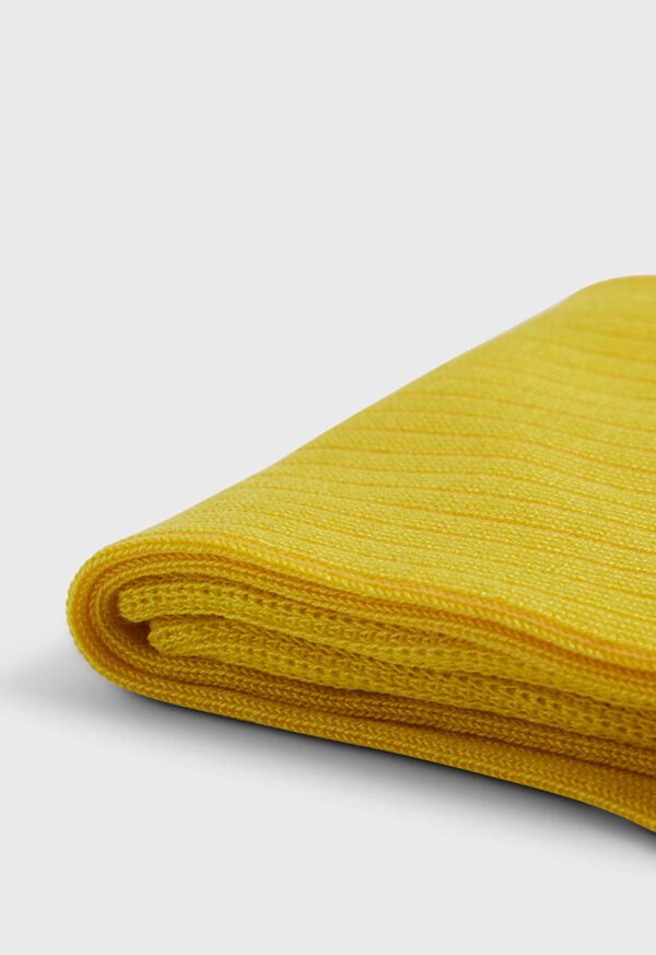 Paul Stuart Mercerized Cotton Ribbed Sock, image 2