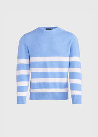 Paul Stuart Crew Neck Stripe Sweater, thumbnail 1