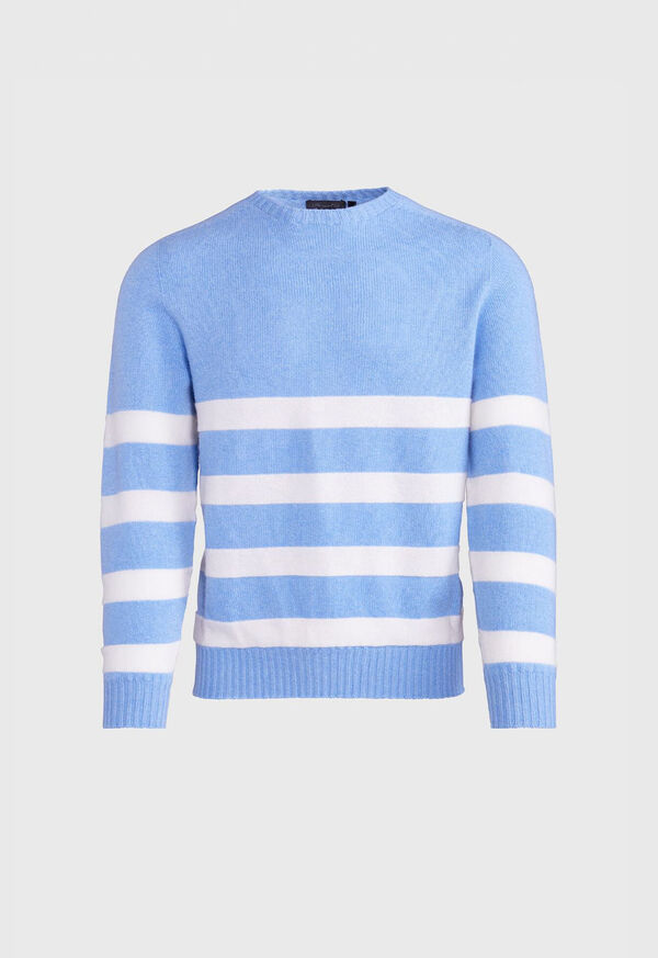 Paul Stuart Crew Neck Stripe Sweater, image 1