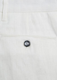 Paul Stuart White Linen Pant, thumbnail 3