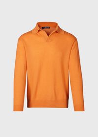 Paul Stuart Cashmere One Button Polo, thumbnail 1