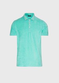 Paul Stuart Terry Cloth Polo Shirt, thumbnail 1