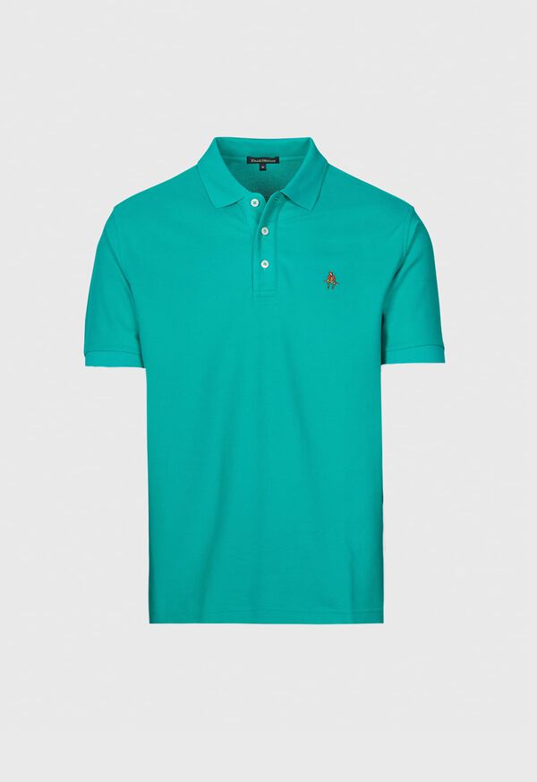 Paul Stuart Cotton Piqu&eacute; Logo Polo
