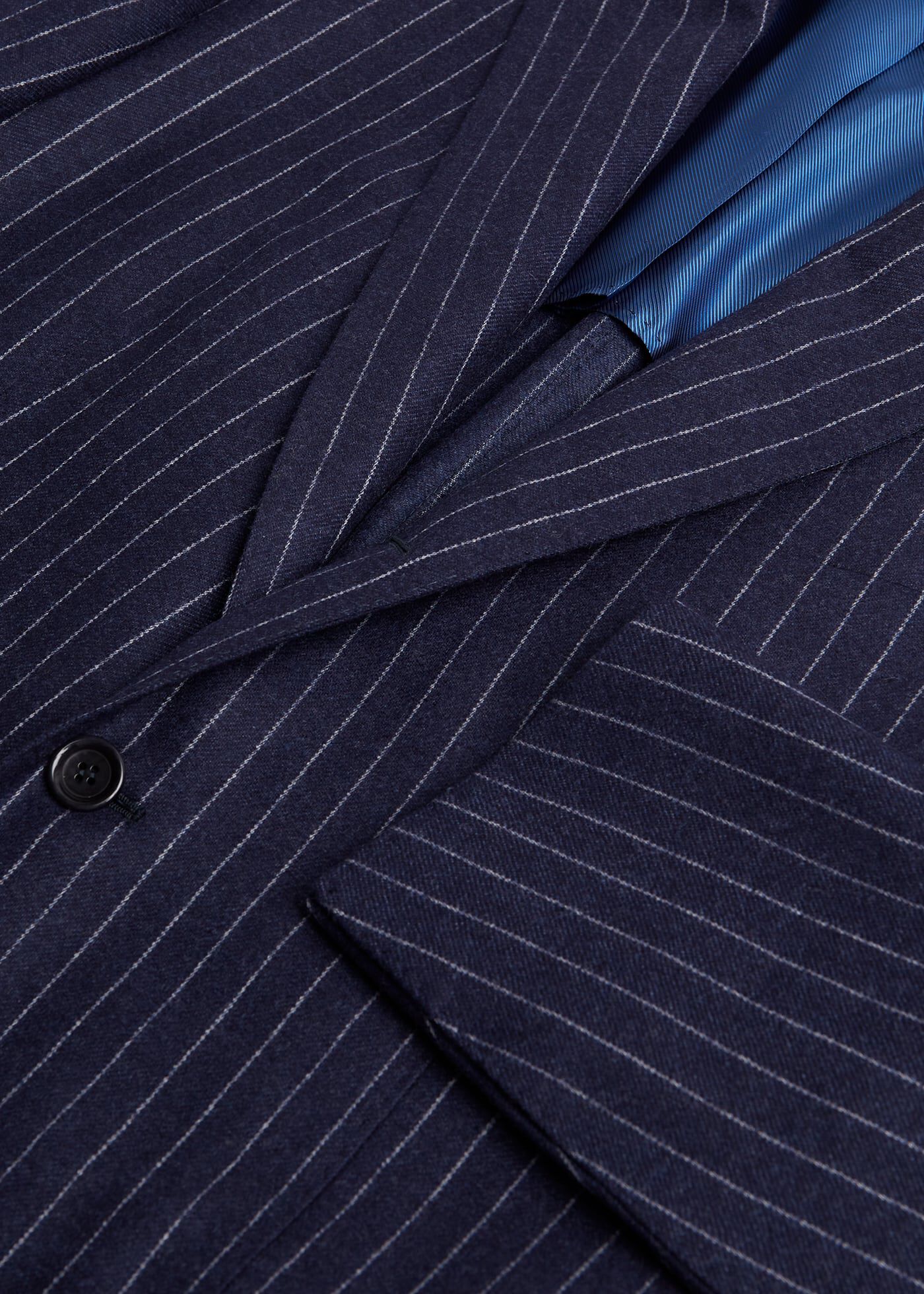 50' Blue Striped Suit | ネイビーブルーストライプスーツ Navy Stripe Suit