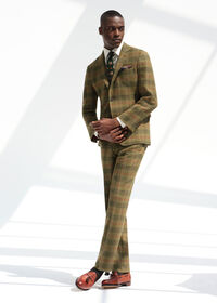 Paul Stuart Plaid Two Button Suit, thumbnail 2