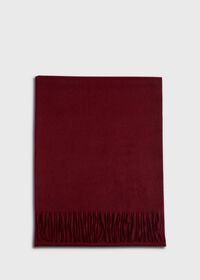 Paul Stuart Cashmere Solid Color Scarf with Embroidered Logo, thumbnail 30