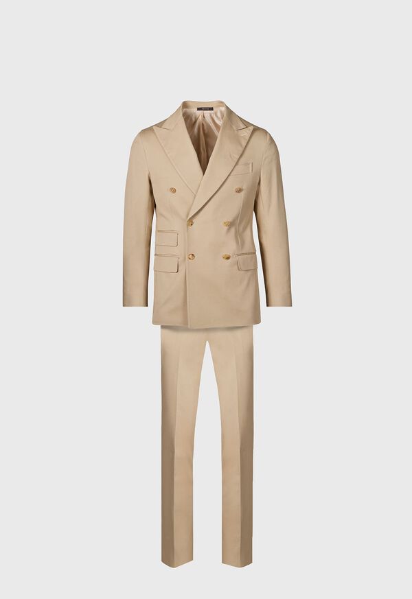 Paul Stuart Cotton Double Breasted Suit, image 1
