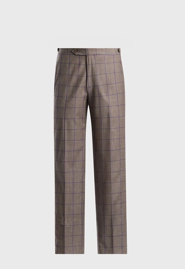 Paul Stuart Super 130s Wool Deco Plaid Suit, image 5