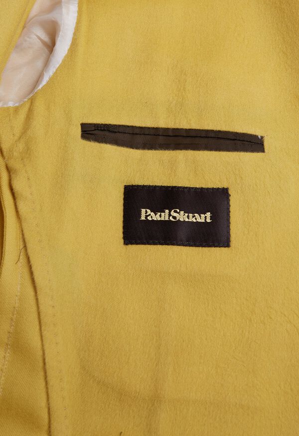 Paul Stuart Yellow Cashmere Soft Jacket, image 3