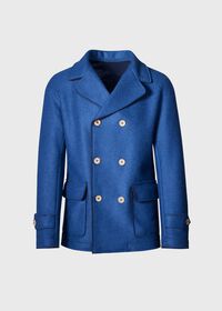 Paul Stuart Wool Raw Edge Double Breasted Jacket, thumbnail 1