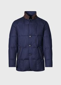 Paul Stuart Quilted Wool Jacket, thumbnail 1