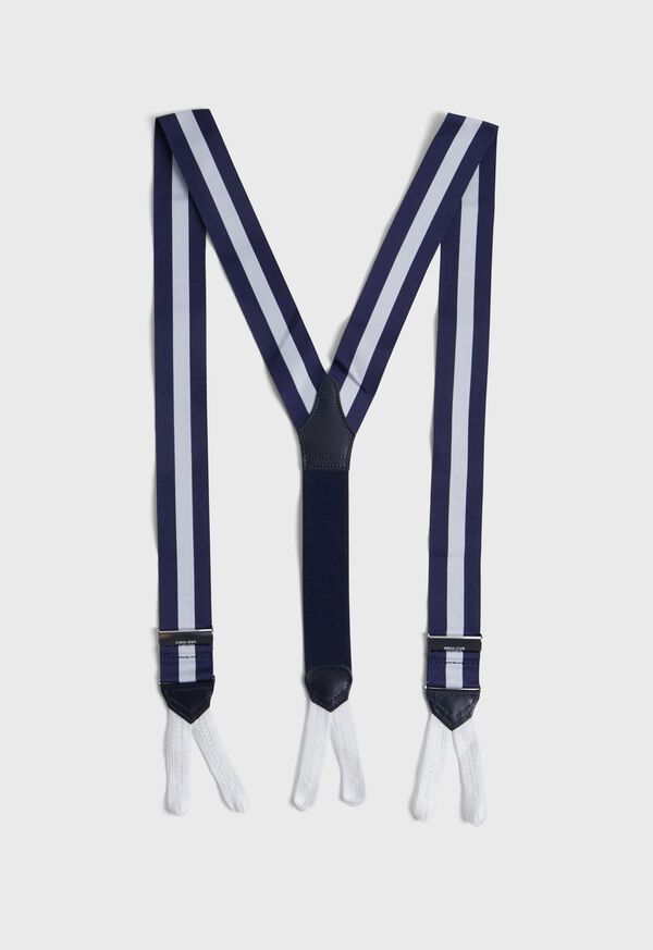 Paul Stuart Classic Stripe Suspenders, image 1