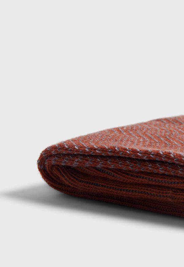Paul Stuart Cotton Herringbone Sock, image 2