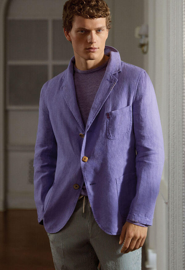 Paul Stuart Washed Linen Jacket, image 2