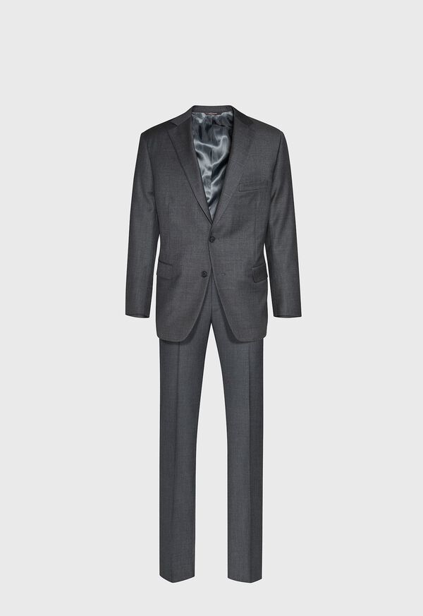 Paul Stuart Mid Grey Super 120's Wool Suit, image 1