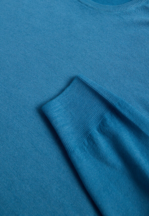 Paul Stuart Garment Dyed Wool Crewneck Sweater, image 2