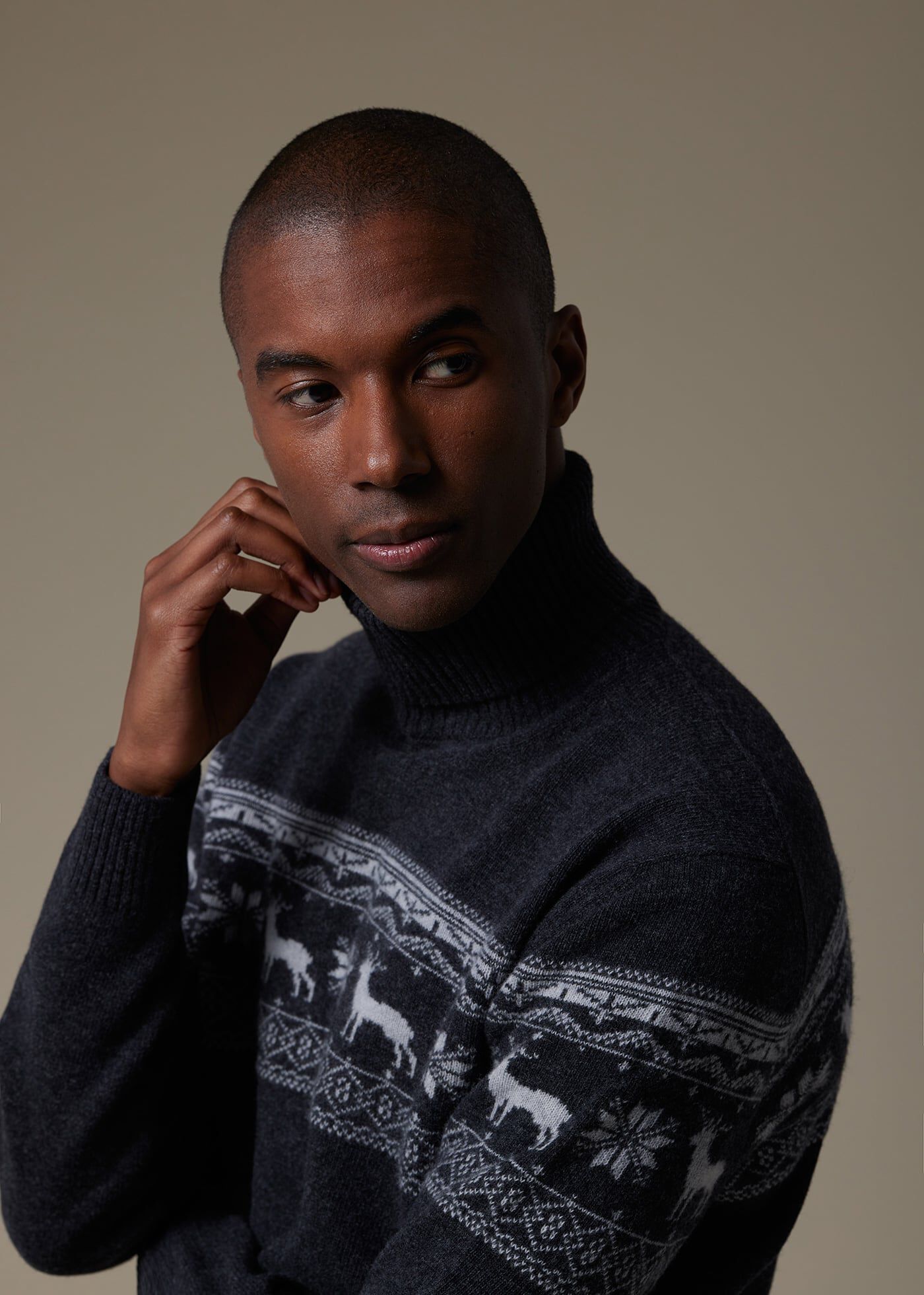Snowflake turtleneck cheap