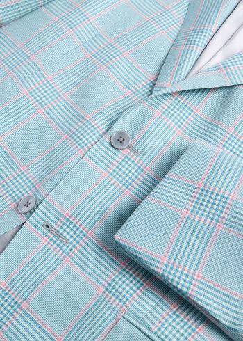 Paul Stuart Cashmere Plaid Jacket