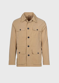 Paul Stuart Belsetta Safari Jacket with Suede Trim, thumbnail 1