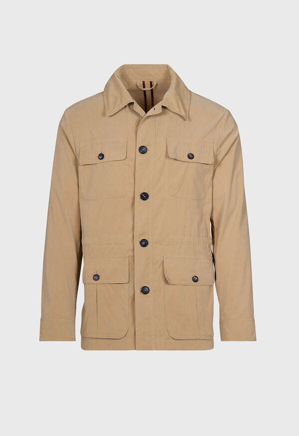 Paul Stuart Belsetta Safari Jacket with Suede Trim, image 1