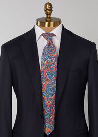 Paul Stuart Bright Paisley Tie, thumbnail 2