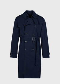 Paul Stuart Double Breasted Cotton Trench Coat, thumbnail 1