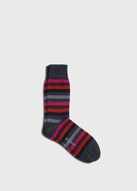 Paul Stuart Bar Stripe Sock, thumbnail 1