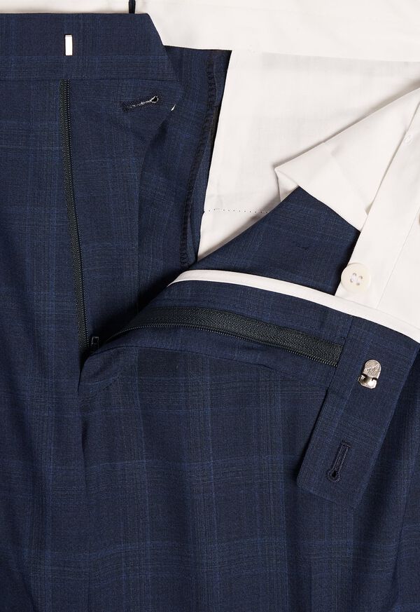 Paul Stuart Fainted Deco Pane Super 150s Wool Suit, image 6