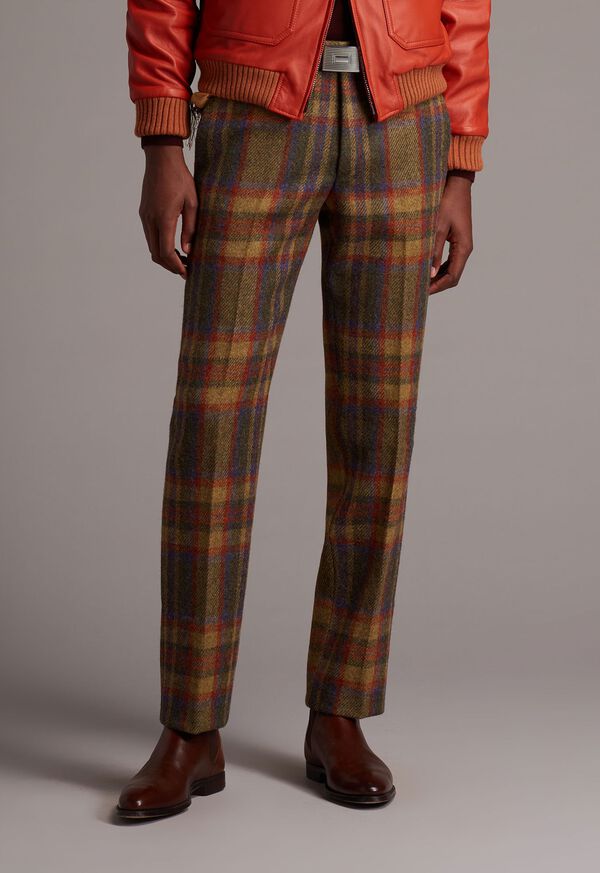 Paul Stuart Shetland Wool Plaid Trouser, image 2