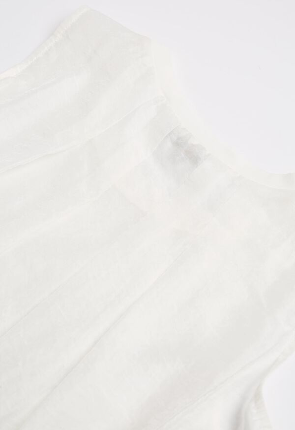 Paul Stuart Asymmetrical Sleeveless Top, image 3