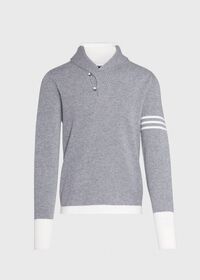 Paul Stuart Grey Short Shawl Cardigan, thumbnail 1
