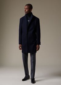 Paul Stuart Wool Herringbone Coat, thumbnail 3