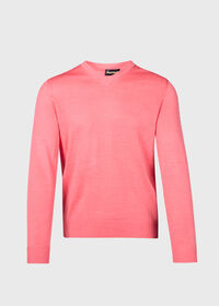 Paul Stuart Silk V-Neck Sweater, thumbnail 1