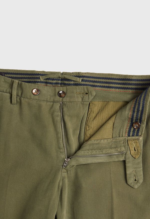 Paul Stuart Garment Wash Cotton and Cashmere Trouser, image 3