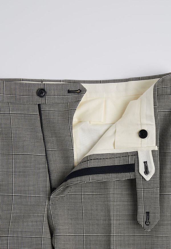 Paul Stuart Black and White Plaid Suit, image 6