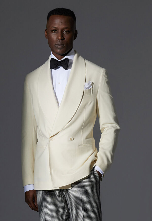 Paul Stuart Cashmere Shawl Collar Dinner Jacket, image 2