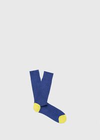 Paul Stuart Cotton Contrast Toe and Heel Socks, thumbnail 1