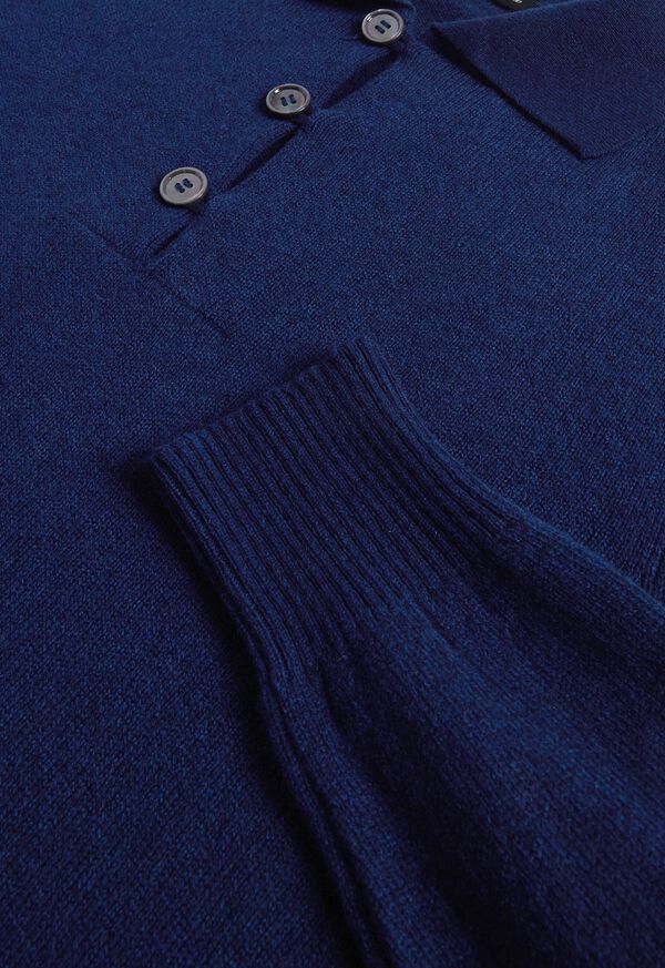 Paul Stuart Cashmere Polo Sweater, image 3