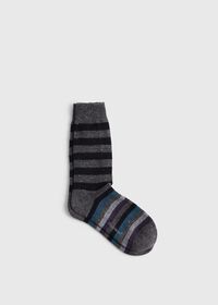 Paul Stuart Donegal Stripe Boot Sock, thumbnail 1