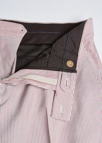 Paul Stuart Red and White Seersucker Suit, thumbnail 6