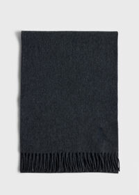 Paul Stuart Cashmere Scarf with Fringe, thumbnail 2